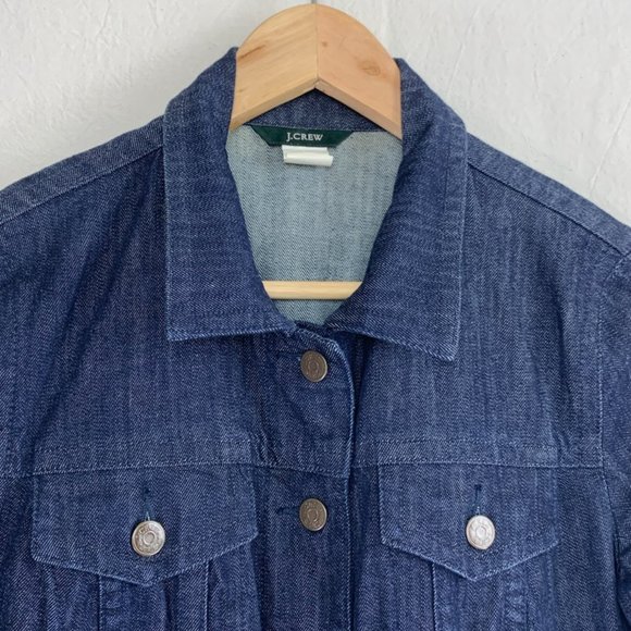 J. Crew Denim Jacket in Dark Wash - Picture 4 of 8